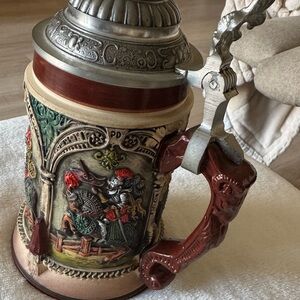 Peter Duemler German Beer Stein Vintage